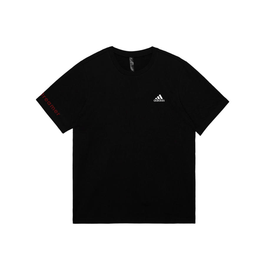 Adidas Adidas MUST HAVES T Shirts Unisex Black Crew Neck Moderate Straight Fit