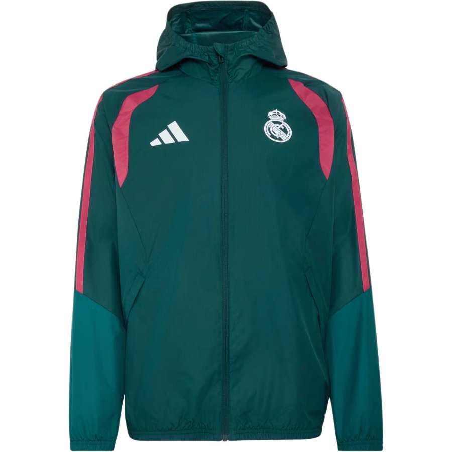 Adidas Adidas Real Madrid Jackets Men's Aurora Ivy Hooded Non Detachable Moderate Other