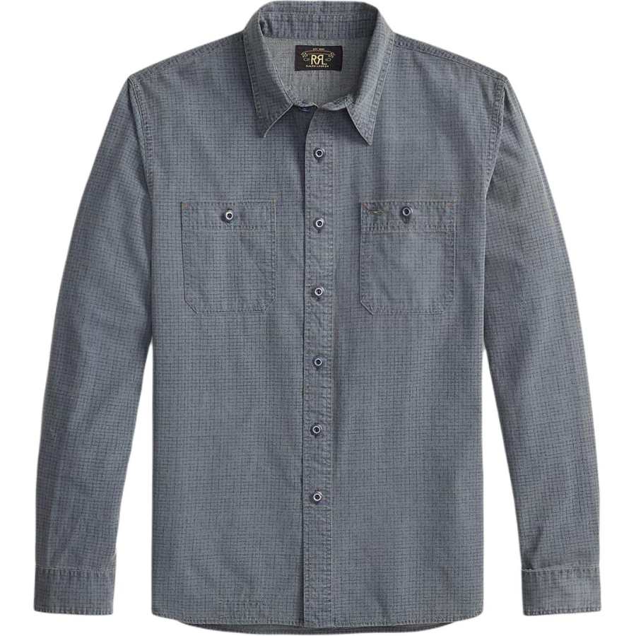 Double RL Double RL Shirts Men's Multicolor Lapel Moderate Straight Fit