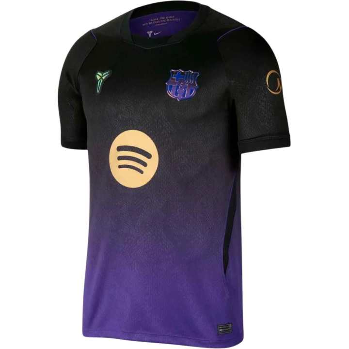 Nike Nike Barcelona Soccer Jerseys Unisex Black/Purple Moderate