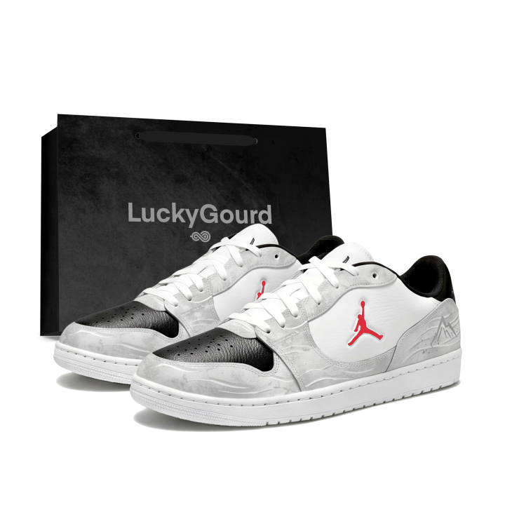 Jordan Jordan COURT CONNECT Skateboard Shoes Men's Low Top Black/White