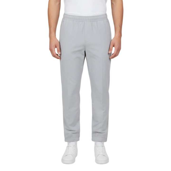 Adidas Adidas Casual Pants Men's Light Gray Moderate Straight Fit Pants