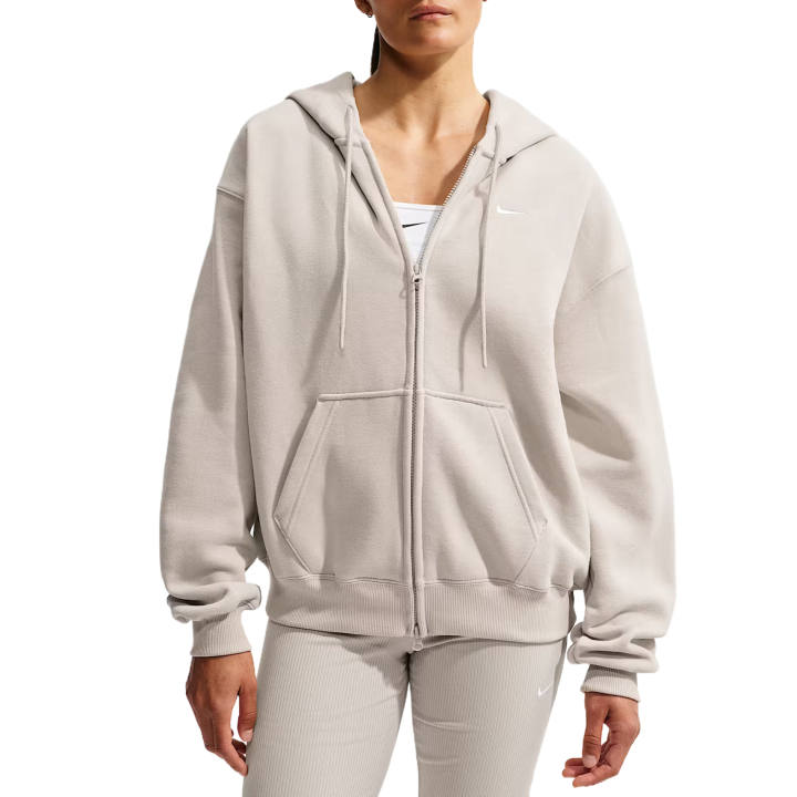 Nike Nike Sweatshirts Women's Cream II/Sail White Hooded Non Detachable Moderate