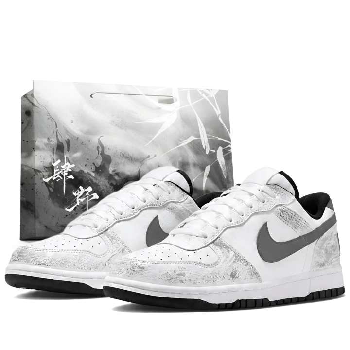 Nike Nike Big Skateboard Shoes Men's Low Top Smoke Gray