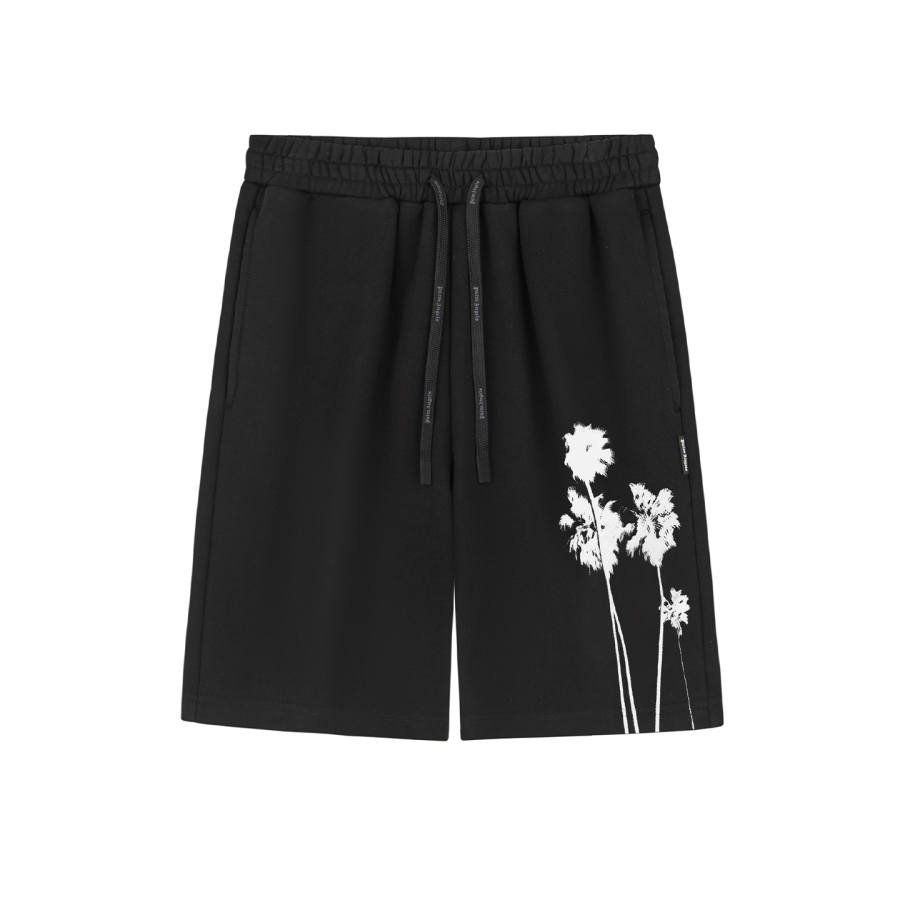 PALM ANGELS Casual Shorts Unisex Moderate Straight Fit Pants