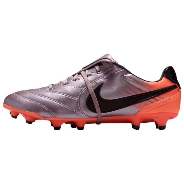 Nike Nike Tiempo Ligera Soccer Shoes Unisex Purple Black