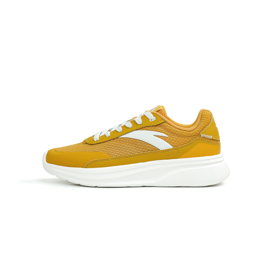 ANTA Casual Shoes Men's Low Top Sparrow Yellow/Ivory White