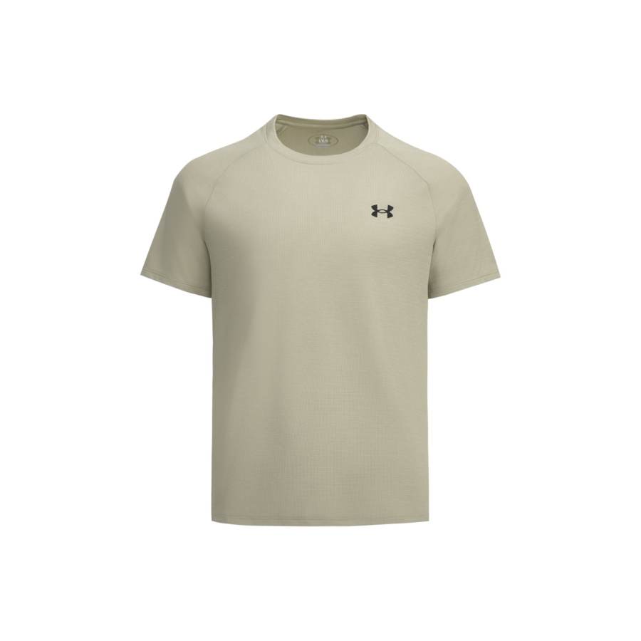 Under Armour T Shirts Men's Forest Dog Umber Gray 204 Crew Neck