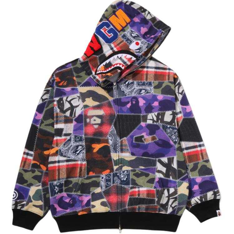 A BATHING APE FW26 Sweatshirts Unisex Multicolor Hooded Non Detachable Moderate Straight Fit