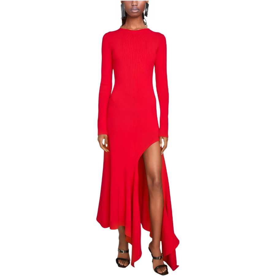 Y/Project FW23 Long Sleeved Dress Women's Red