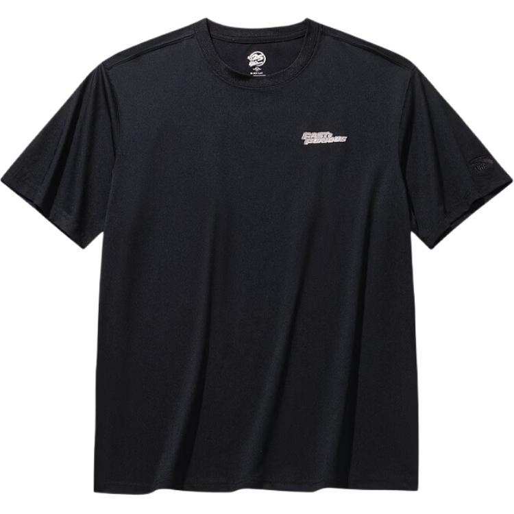 ANTA Life Collection T Shirts Unisex Black Crew Neck Moderate Straight Fit