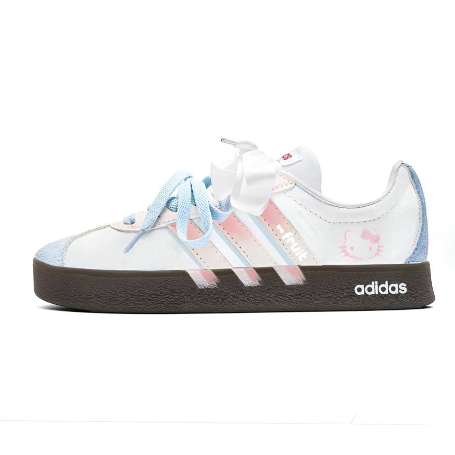 Adidas Adidas VL COURT 2.0 German Army Trainers Women's Low Top Ecru/Blue