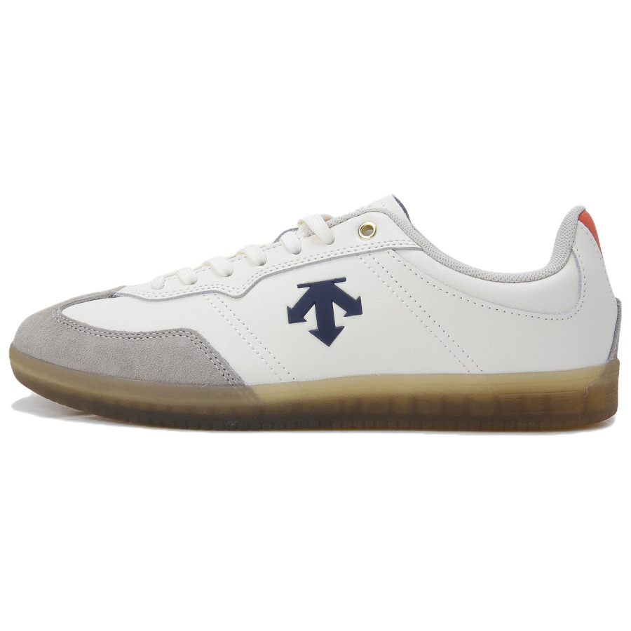 DESCENTE Skateboard Shoes Unisex Low Top Black White BKBE Dark Blue White ORBE White Gold BEWH White Black BGBK