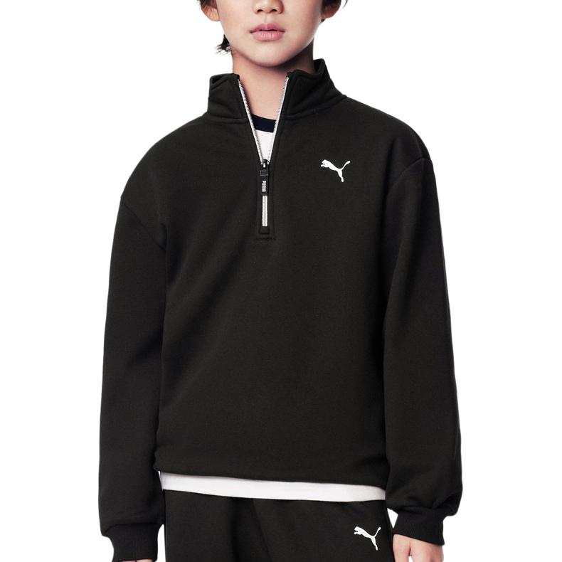 PUMA Kids Sweatshirts Stand Collar Moderate