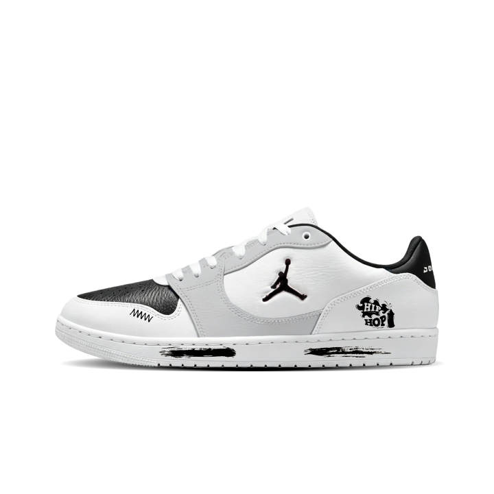 Jordan Jordan COURT CONNECT Skateboard Shoes Men's Low Top Black
