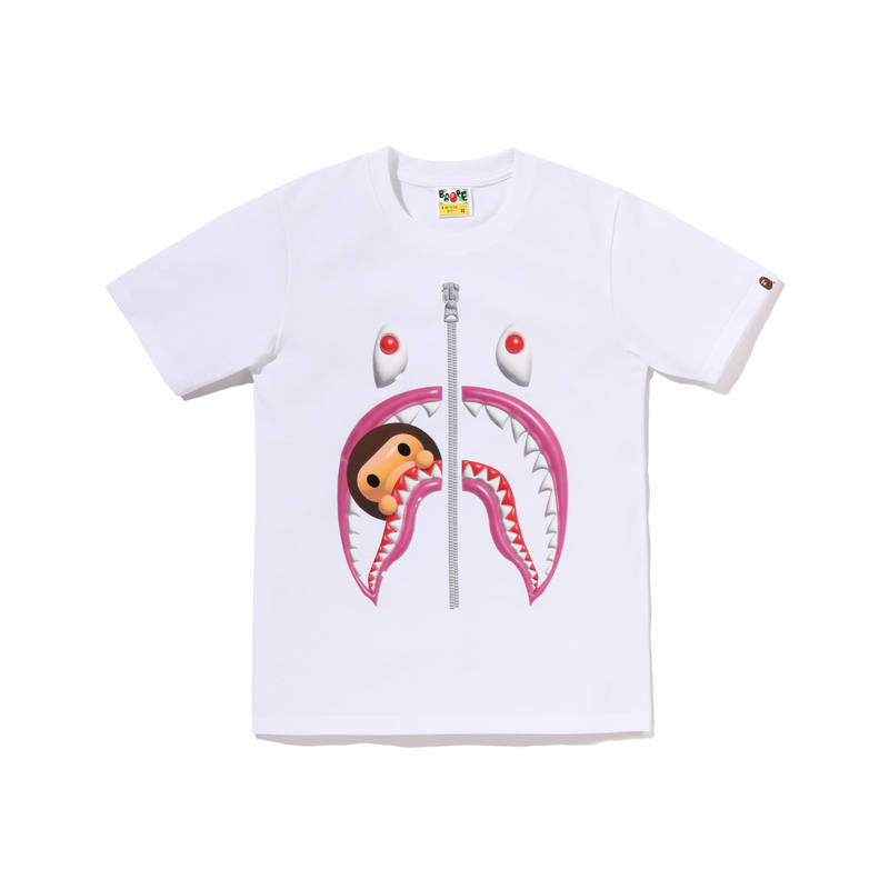 A BATHING APE FW26 T Shirts Women's Crew Neck Moderate Straight Fit