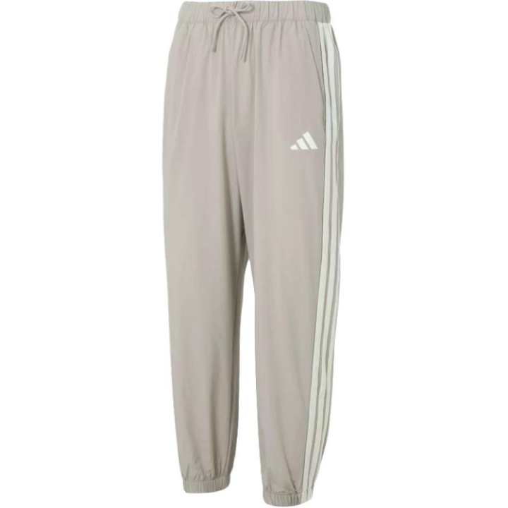 Adidas Adidas Knitted Sweatpants Men's Khaki/White Moderate Cuffed Pants