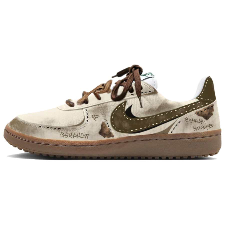 Nike Nike Zoom Field General Casual Shoes Unisex Low Top Brown