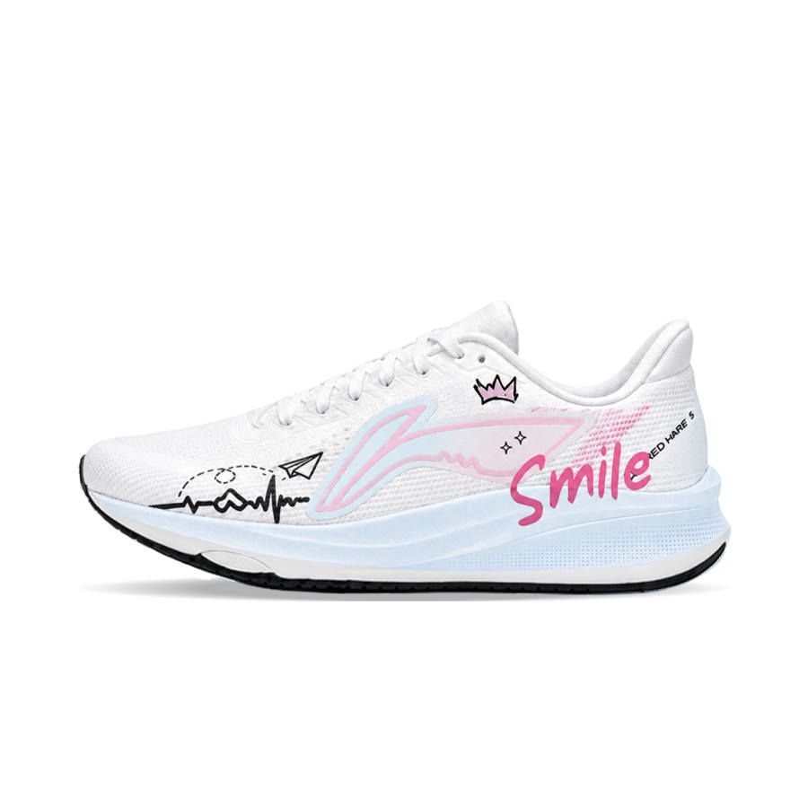 Li-Ning Li Ning Red Hare 9 Running Shoes Unisex Low Top Blue/Pink