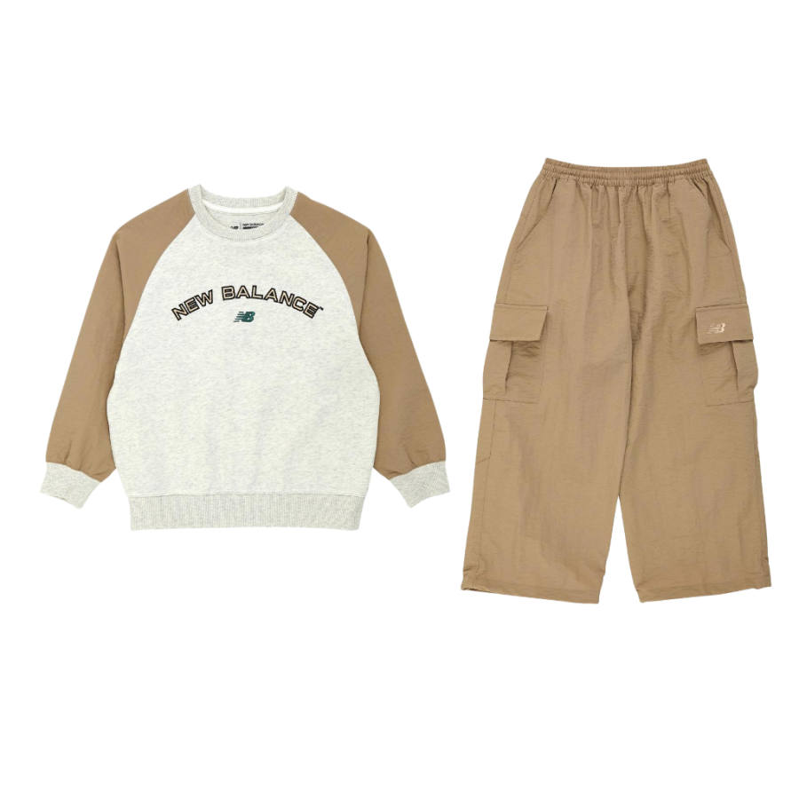 New Balance New Balance Kids Casual Sportswear Crew Neck Moderate