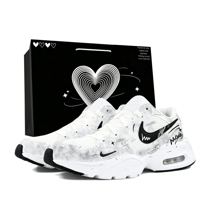 Nike Nike Air Max Fusion Running Shoes Unisex Low Top Black