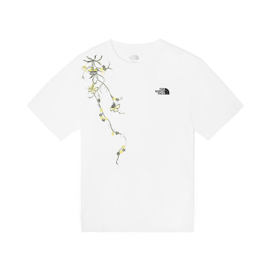 THE NORTH FACE T Shirts Men's White Crew Neck Moderate