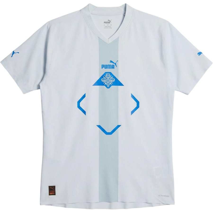 PUMA PUMA Soccer Jerseys Men's White V Neck Moderate