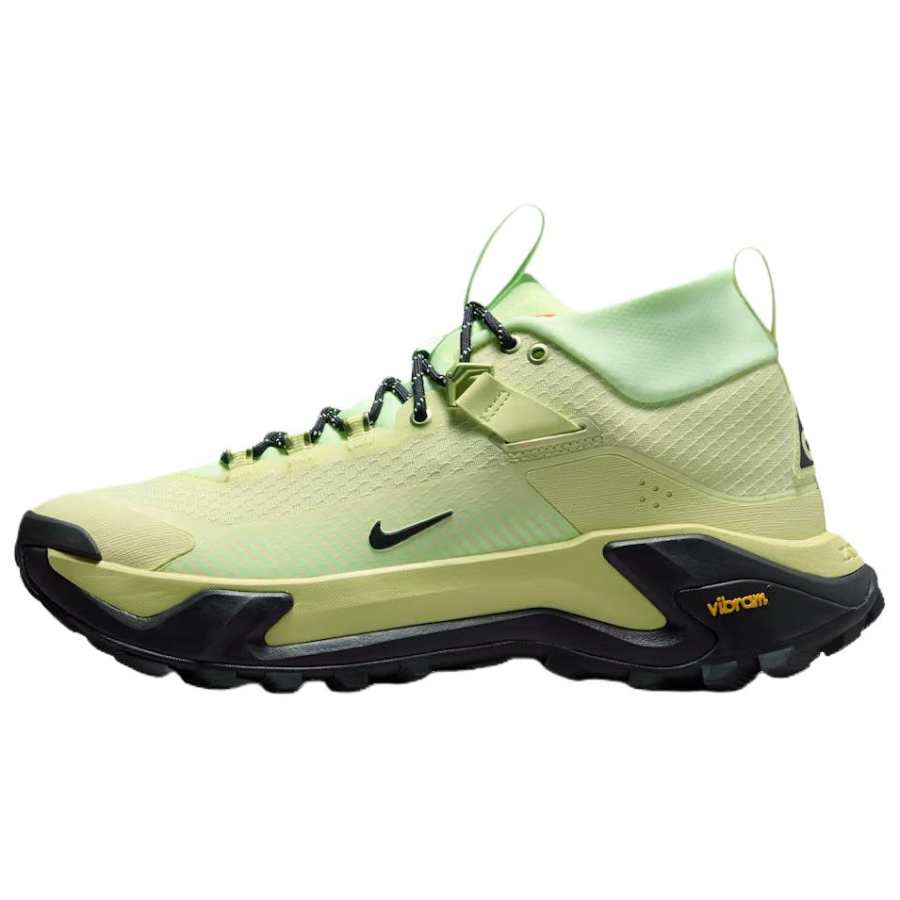 Nike Nike ACG Zegama Mountaineering & Hiking Shoes Women's Vibrant Green/Light Yellow/Smoke Gray/Dark Smoke Gray