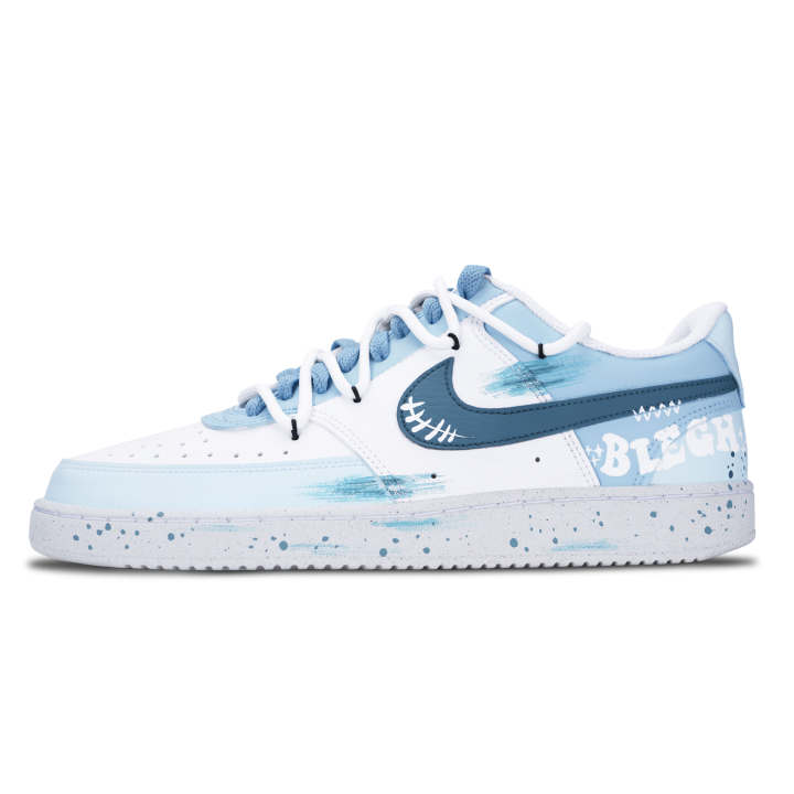 Nike Nike Court Vision 1 Skateboard Shoes Unisex Low Top White/Blue