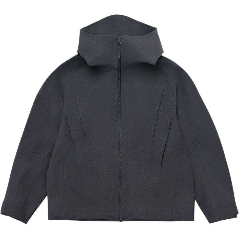 KOLON SPORT Jackets Men's DA Dark Gray Hooded Non Detachable Moderate