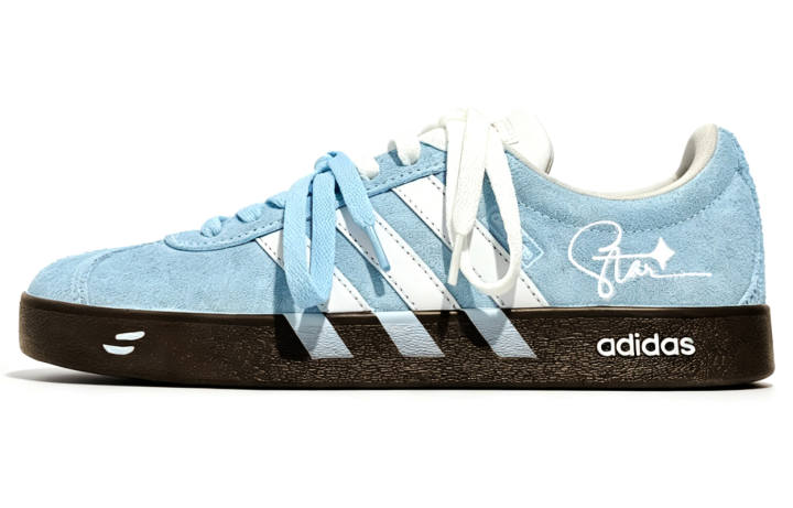 Adidas Adidas VL COURT 2.0 German Army Trainers Unisex Low Top Blue