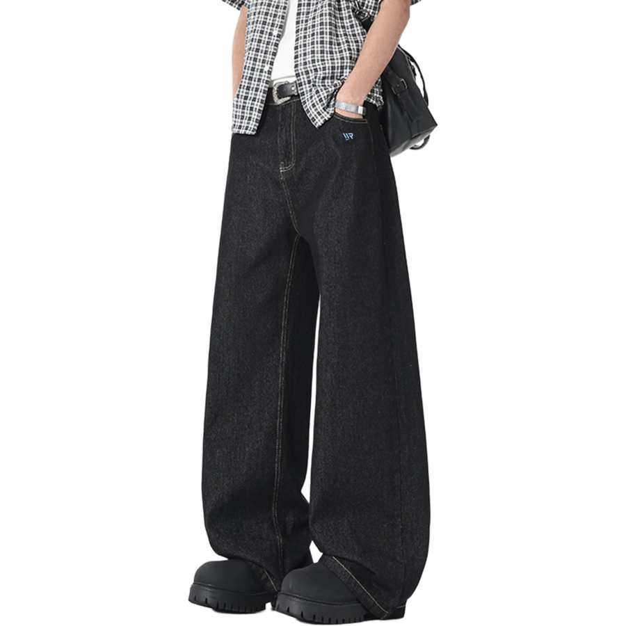 WARRIOR WARRIOR Suit Pants Unisex Thin Wide Leg Pants