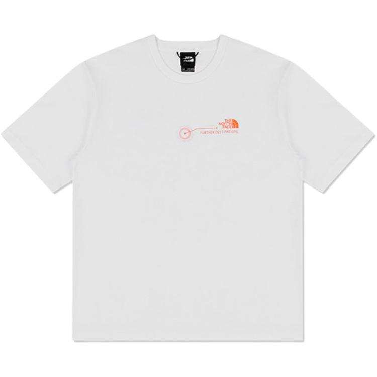 THE NORTH FACE T Shirts Men's FN4/Snow Peak White Crew Neck Moderate