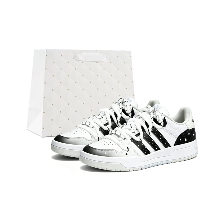 Adidas Adidas ENTRAP Skateboard Shoes Unisex Low Top White/Black