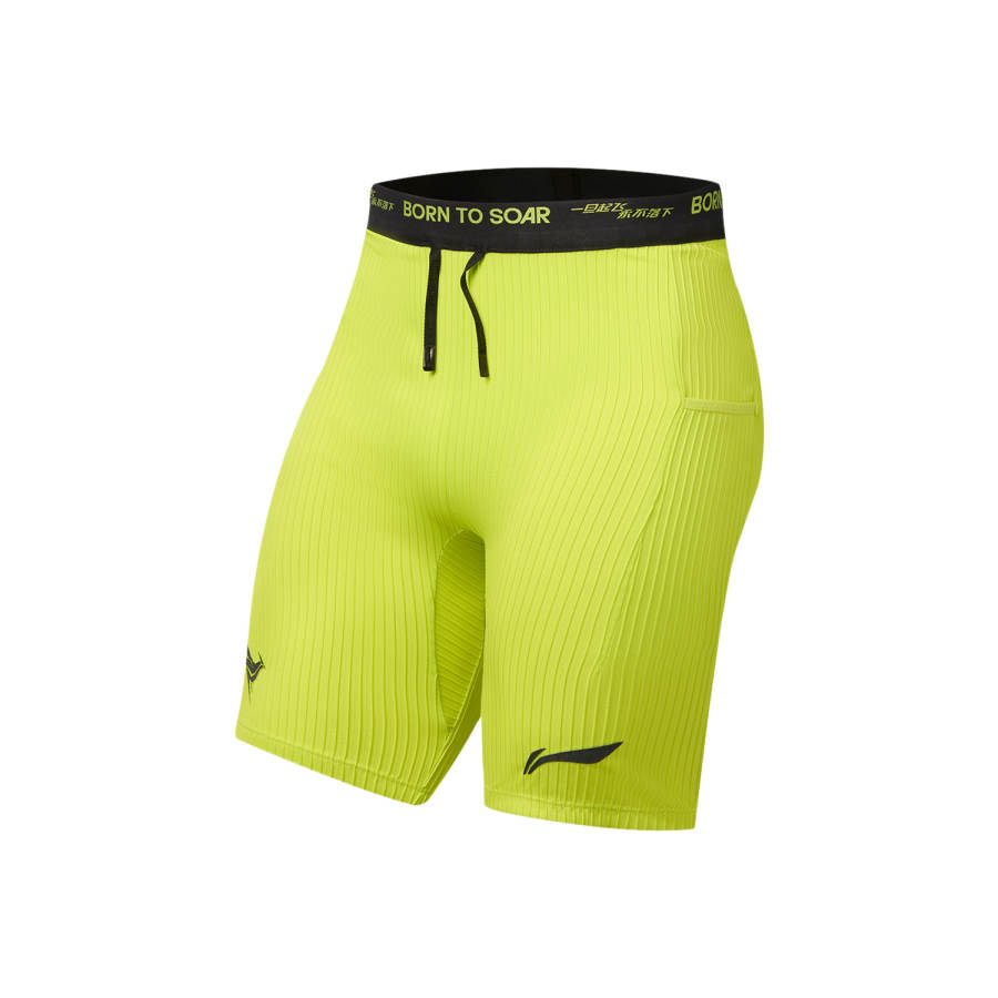 Li-Ning Li Ning Sports Shorts Men's Digital Green Moderate