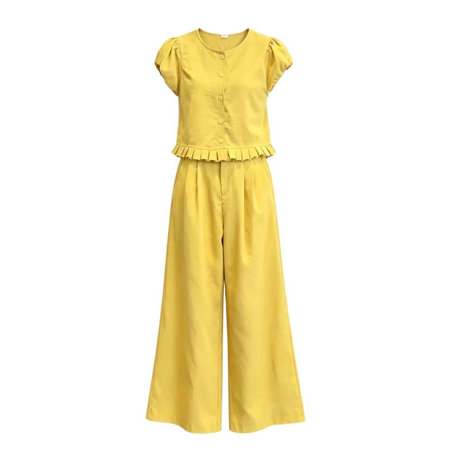 Sugarfunk Sugarfunk Casual Suits Women's Crew Neck Thin
