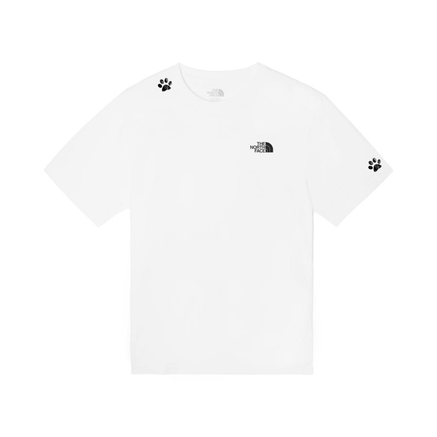 THE NORTH FACE T Shirts Men's White Crew Neck Moderate