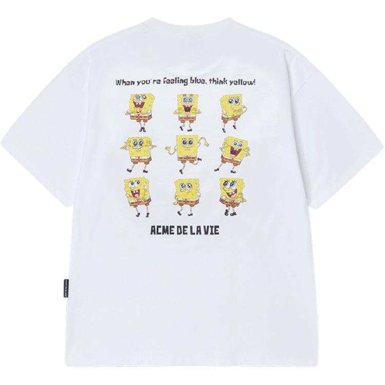Acme De La Vie T Shirts Unisex White Crew Neck Moderate