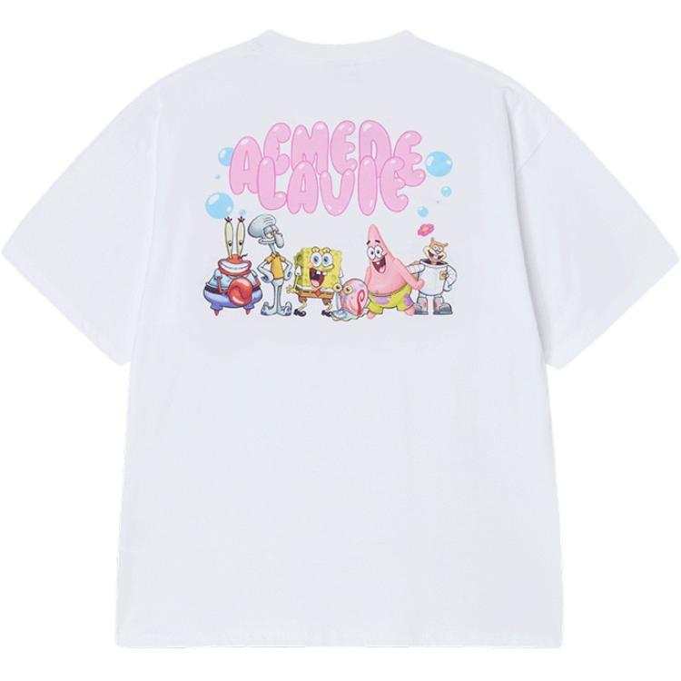 Acme De La Vie T Shirts Unisex White Crew Neck Moderate