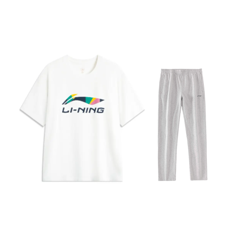 Li-Ning Li Ning Casual Sportswear Men's Crew Neck Moderate