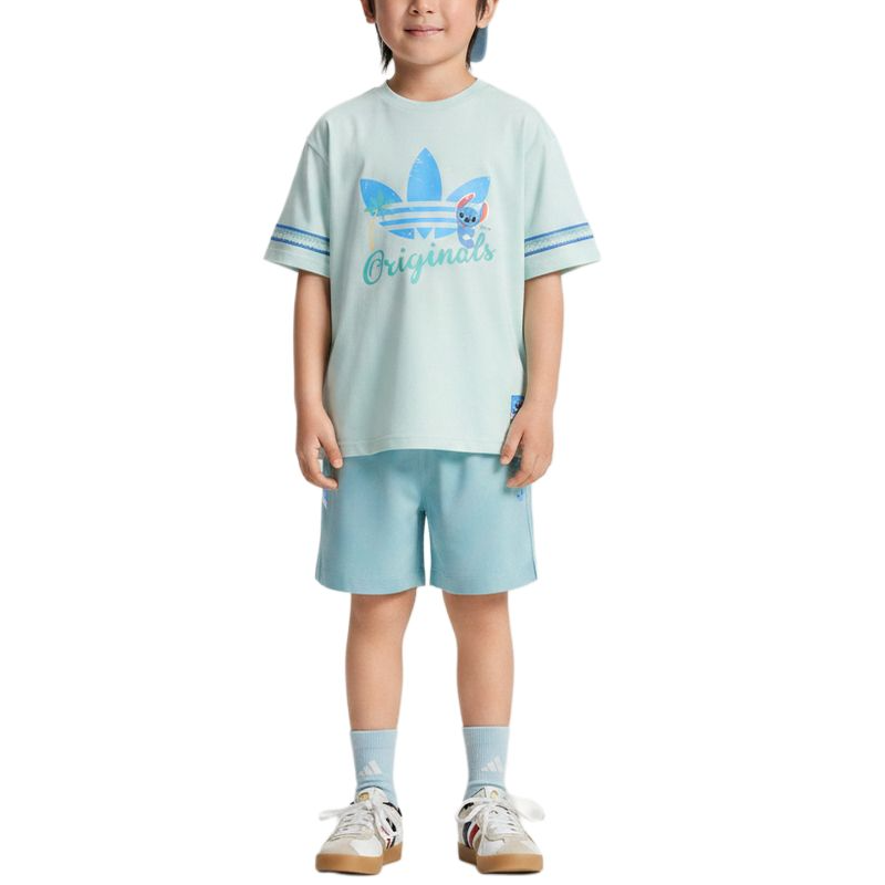 Adidas Originals Kids Casual Sportswear Crew Neck Moderate