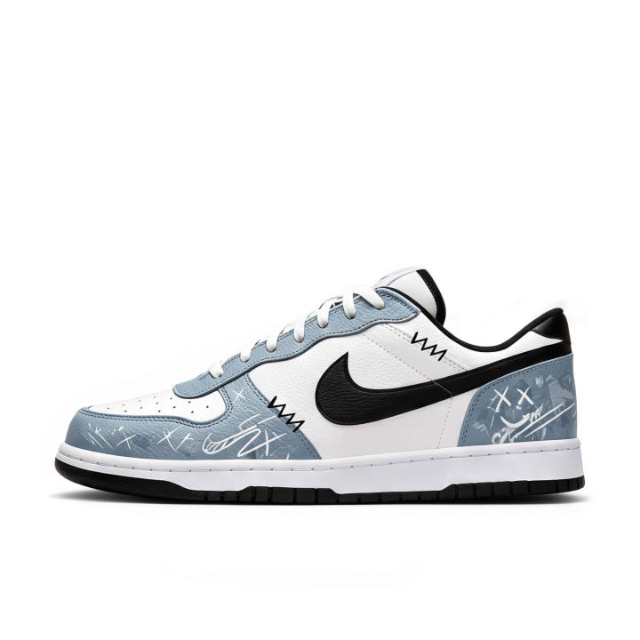 Nike Nike Big Low Lux Skateboard Shoes Men's Low Top Blue