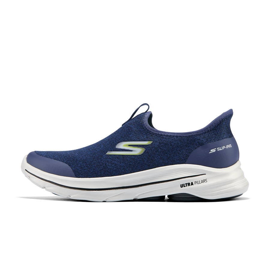 Skechers Go Walk 8 Hands Free Slip on Shoes Walking Shoes Men's Blue