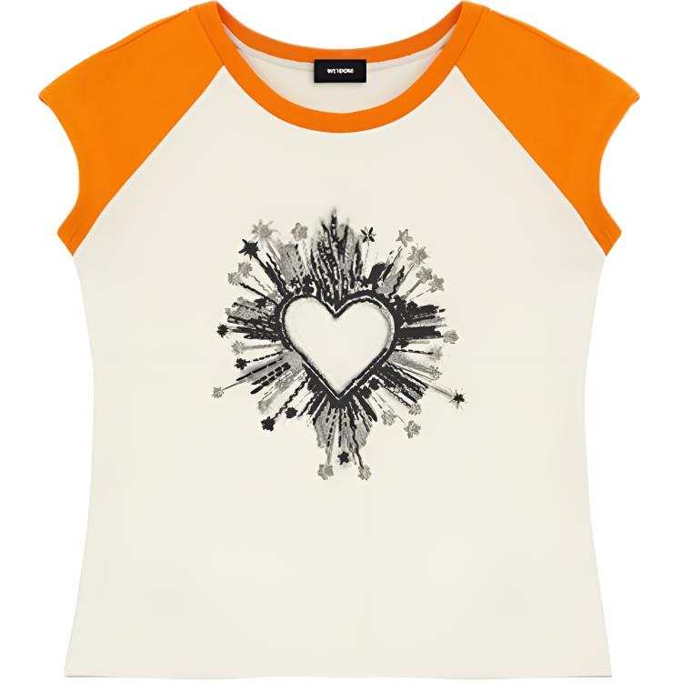 WE11DONE SS22 T Shirt Women's Orange
