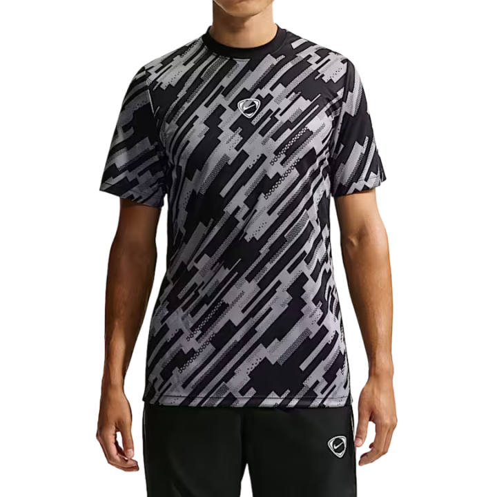 Nike Nike Dri Fit Academy Soccer Jerseys Men's Black/Cool Gray/White Crew Neck