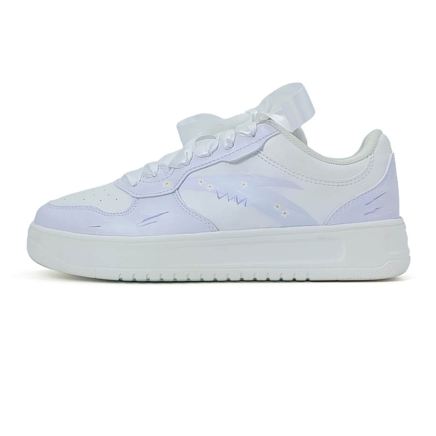ANTA Easy Skateboard Shoes Women's Low Top Purple