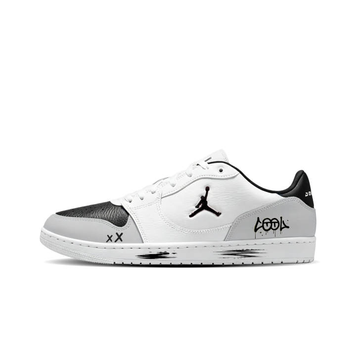 Jordan Jordan COURT CONNECT Skateboard Shoes Men's Low Top Gray