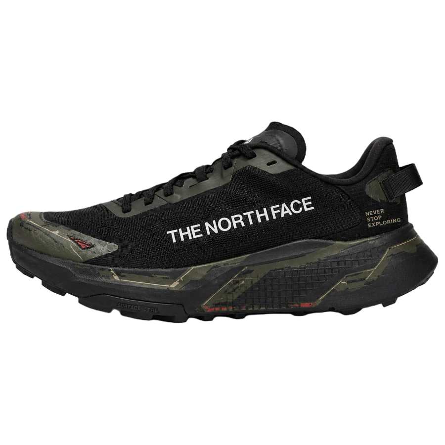 THE NORTH FACE Trail Running Shoes Men's Low Top Green