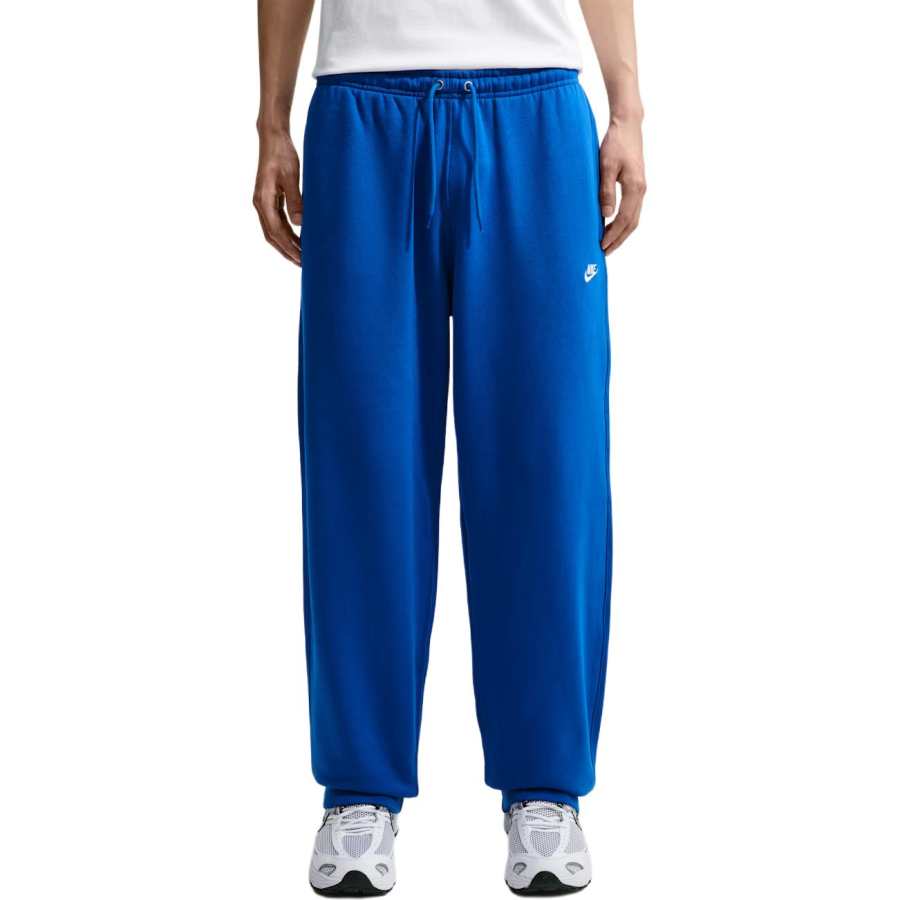 Nike Nike Club Casual Pants Men's Vintage Royal Blue/Vintage Royal Blue/White Moderate Straight Fit Pants
