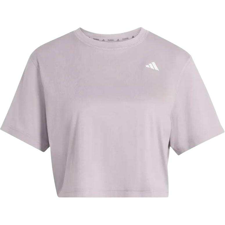 Adidas Adidas ESSENTIALS T Shirts Women's Purple Crew Neck